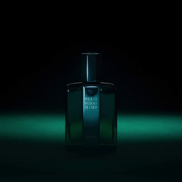 A bottle with striking reflections